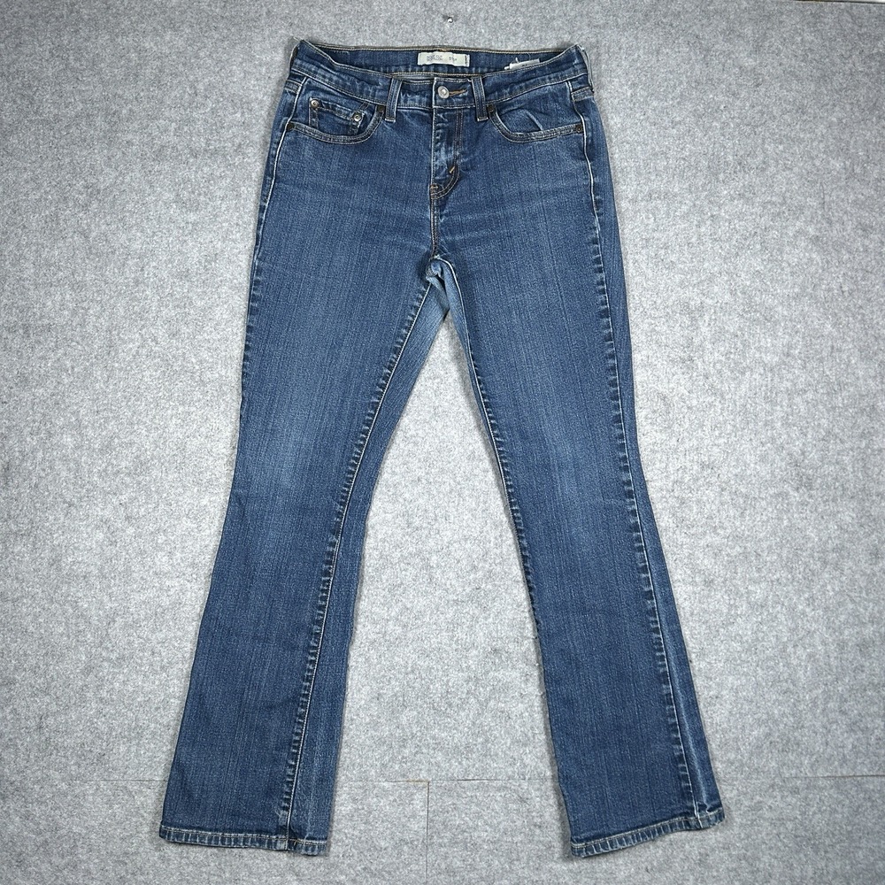 Vintage‎ Levis 515 bootcut denim jeans women's size 8M(27x30) 2000s Y2K